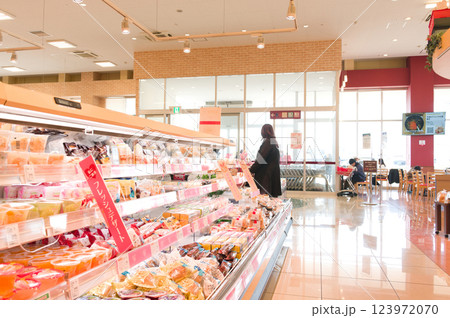 3月・休日に近所のスーパーでお買い物 3月・休日に近所のスーパーでお買い物 123972070