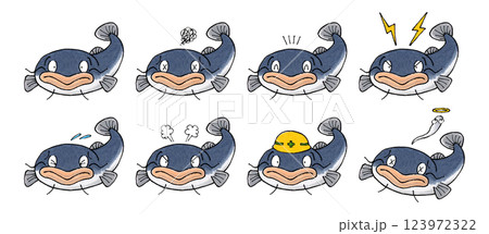 ナマズセット 123972322