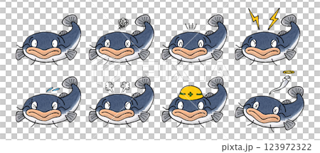 ナマズセット 123972322