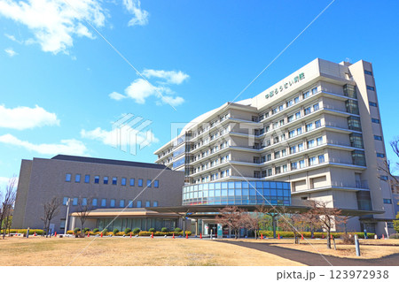 愛知県名古屋市、中部労災病院の風景 123972938