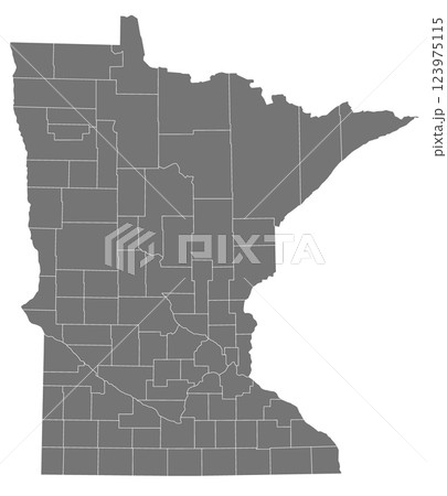Minnesota administrative map. counties map of Minnesota, blank Map, empty Minnesota Map. minn, mn Minnesota administrative map. counties map of Minnesota, blank Map, empty Minnesota Map. minn, mn 123975115