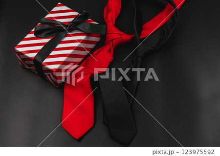 Gifts for fathers day featuring elegant ties to celebrate dad Gifts for fathers day featuring elegant ties to celebrate dad 123975592