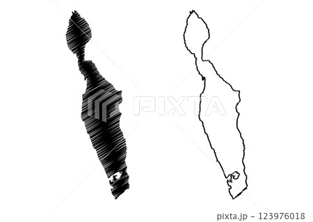 Lake Bogoria (Africa, Republic of Kenya) map vector illustration, scribble sketch Hannington map Lake Bogoria (Africa, Republic of Kenya) map vector illustration, scribble sketch Hannington map 123976018