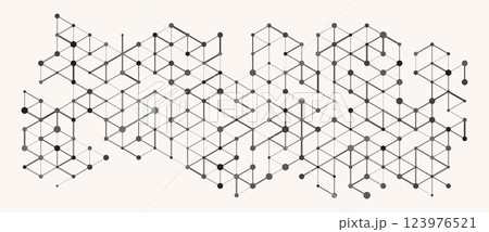 Modern cyber or medical background design. Horizontal header web banner. Abstract geometric background with triangles shapes for medicine, science, chemistry. Modern cyber or medical background design. Horizontal header web banner. Abstract geometric background with triangles shapes for medicine, science, chemistry. 123976521