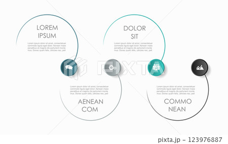 Infographic design template with place for your data. Vector illustration. Infographic design template with place for your data. Vector illustration. 123976887