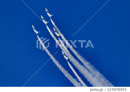 この技術が日本の空を護る… 美しい編隊飛行を魅せるブルーインパルス 123976955