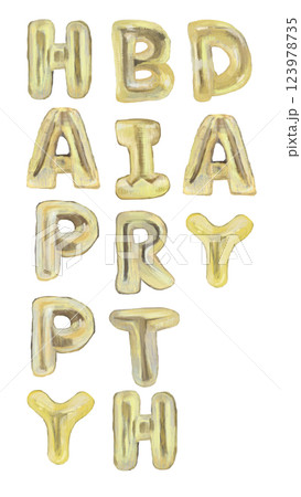 happybirthday金_縦2 123978735