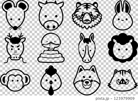 Zodiac icon 123979909