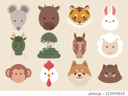 十二支アイコン 123979910