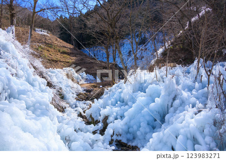 あしがくぼの氷柱 あしがくぼの氷柱 123983271