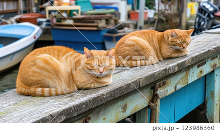 cute kitten on the window cute kitten on the window 123986360
