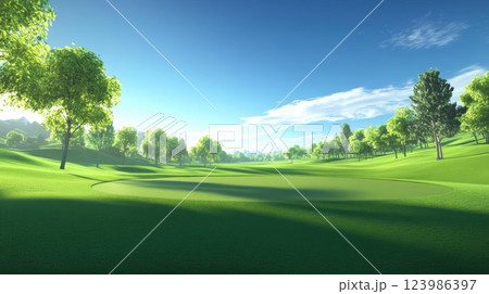 cute kitten on the window 123986397