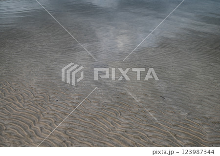 五島列島の海　上五島　長崎県　きれいな海 123987344