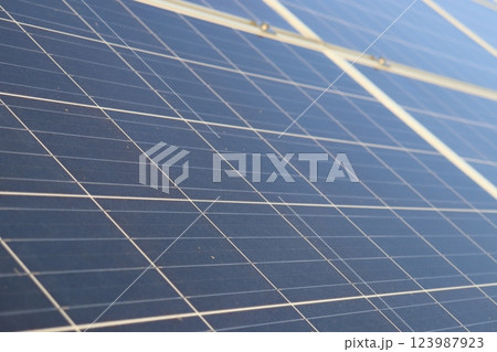 ソーラーパネル ソーラーパネル 123987923