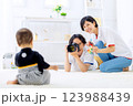 キッズの撮影スタジオ 123988439