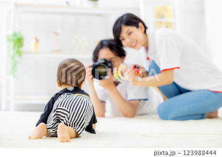 キッズの撮影スタジオ 123988444