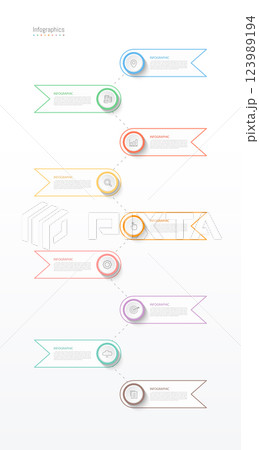 Infographic 9 options design elements for your business data. Vector Illustration. Infographic 9 options design elements for your business data. Vector Illustration. 123989194