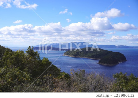 展望台から見た友が島 123990112