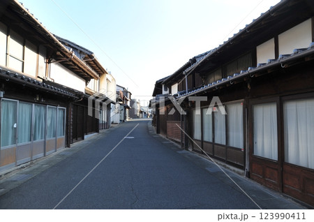 萩 浜崎地区の町並み2025年① 萩 浜崎地区の町並み2025年① 123990411