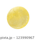 手描きの月のイラスト 123990967