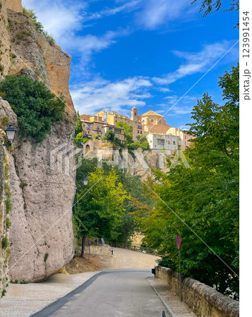 スペイン 歴史的城塞都市クエンカ スペイン 歴史的城塞都市クエンカ 123991454