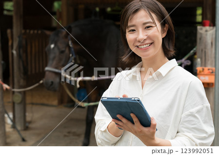 involved with horses involved with horses 123992051