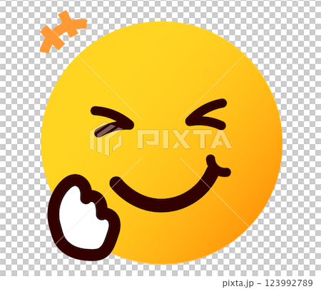 表情符號、表情符號、臉部表情插畫、笑 123992789