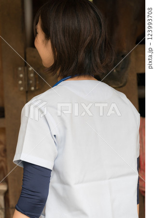 involved with horses 123993708