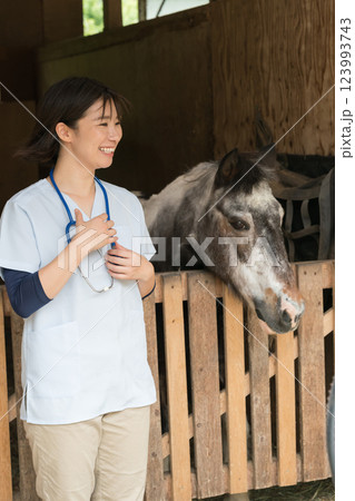 involved with horses 123993743