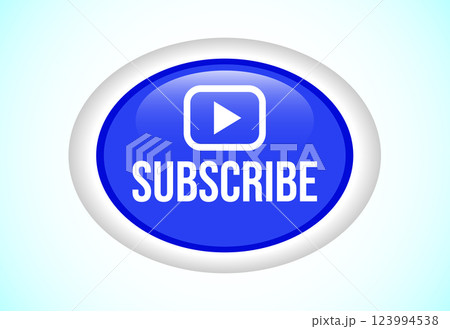 Subscribe button design illustration, Button for channel subscribe, like, share. notification icon 123994538