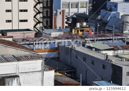 高崎中央銀座商店街の屋上屋根_03 123994612