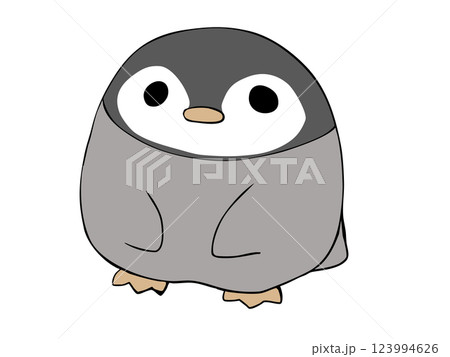 まるっこい ペンギン 子 123994626