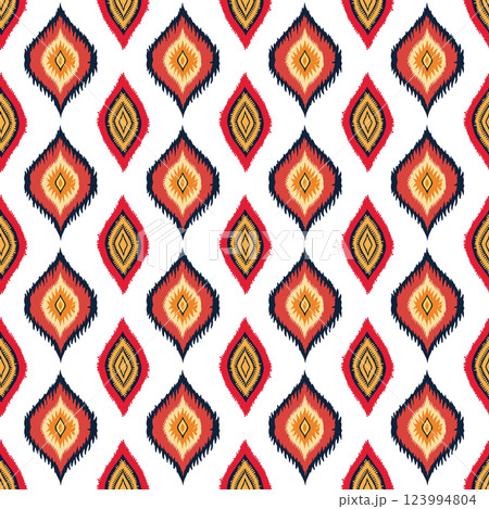Ethnic boho seamless pattern. Traditional ornament. Tribal pattern. Folk motif. Can be used for wallpaper, textile, wrapping, web page background. Ethnic boho seamless pattern. Traditional ornament. Tribal pattern. Folk motif. Can be used for wallpaper, textile, wrapping, web page background. 123994804
