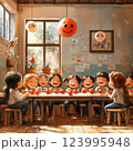 Red nose day in the Classroom 123995948