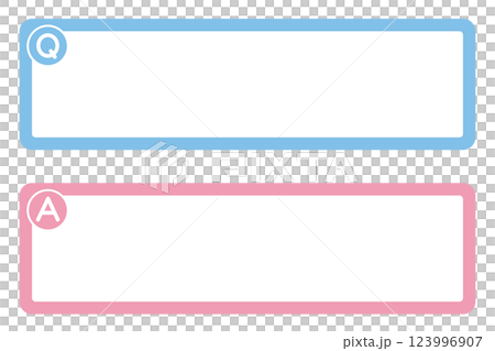 Q&A簡單框架集 123996907