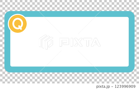 Simple frame of Q&A questions Simple frame of Q&A questions 123996909