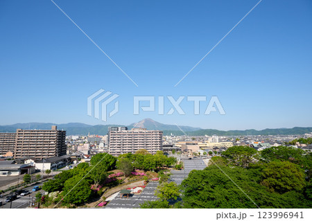 滋賀県長浜市_長浜城から東側風景4_2024年5月 123996941