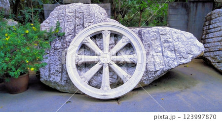 Buddhist monastery, Buddha statue, karma, zen Buddhist monastery, Buddha statue, karma, zen 123997870