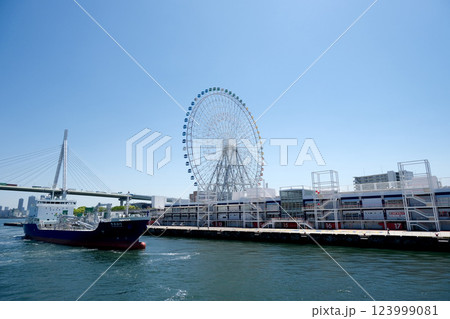 大阪府大阪市_天保山大観覧車4_2024年5月 123999081