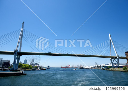 大阪府大阪市_天保山大橋2_2024年5月 大阪府大阪市_天保山大橋2_2024年5月 123999306