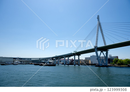 大阪府大阪市_天保山大橋4_2024年5月 大阪府大阪市_天保山大橋4_2024年5月 123999308