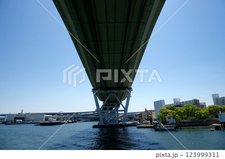 大阪府大阪市_天保山大橋7_2024年5月 大阪府大阪市_天保山大橋7_2024年5月 123999311