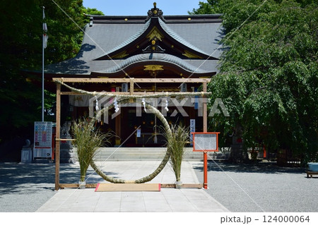 鈴鹿明神社と茅の輪潜り 124000064