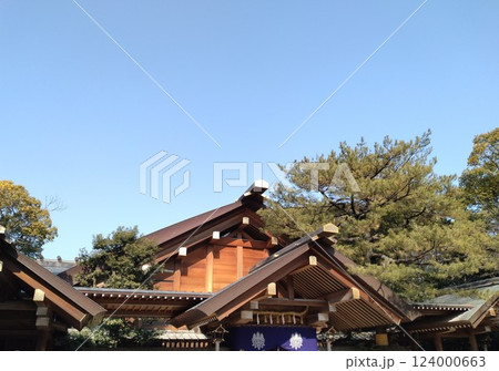 冬の熱田神宮 冬の熱田神宮 124000663