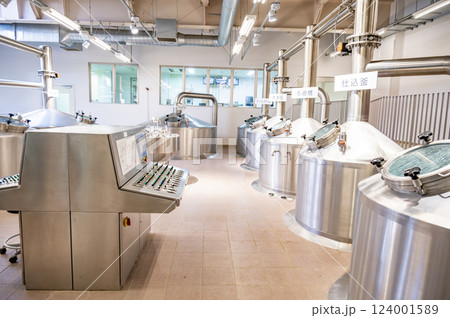 最近人気のクラフトビール工場のイメージ 最近人気のクラフトビール工場のイメージ 124001589