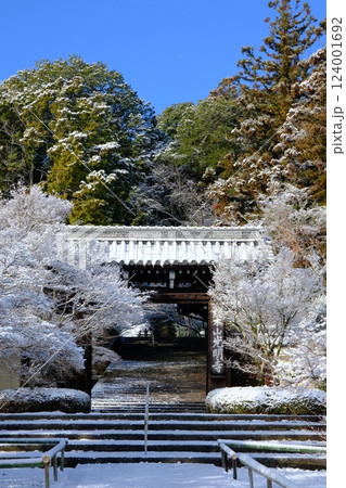雪の粟生光明寺 124001692