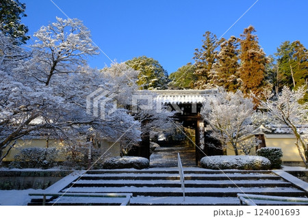 雪の粟生光明寺 124001693