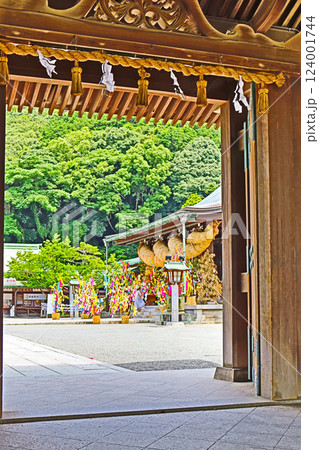 福岡県福津市の大注連縄がある宮地嶽神社の七夕まつり 124001744