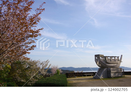兵庫県洲本市 サンセットパーク五色・夕日が丘公園の石造舟だんじり 兵庫県洲本市 サンセットパーク五色・夕日が丘公園の石造舟だんじり 124002705