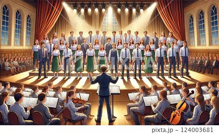 学生合唱コンクール 124003681